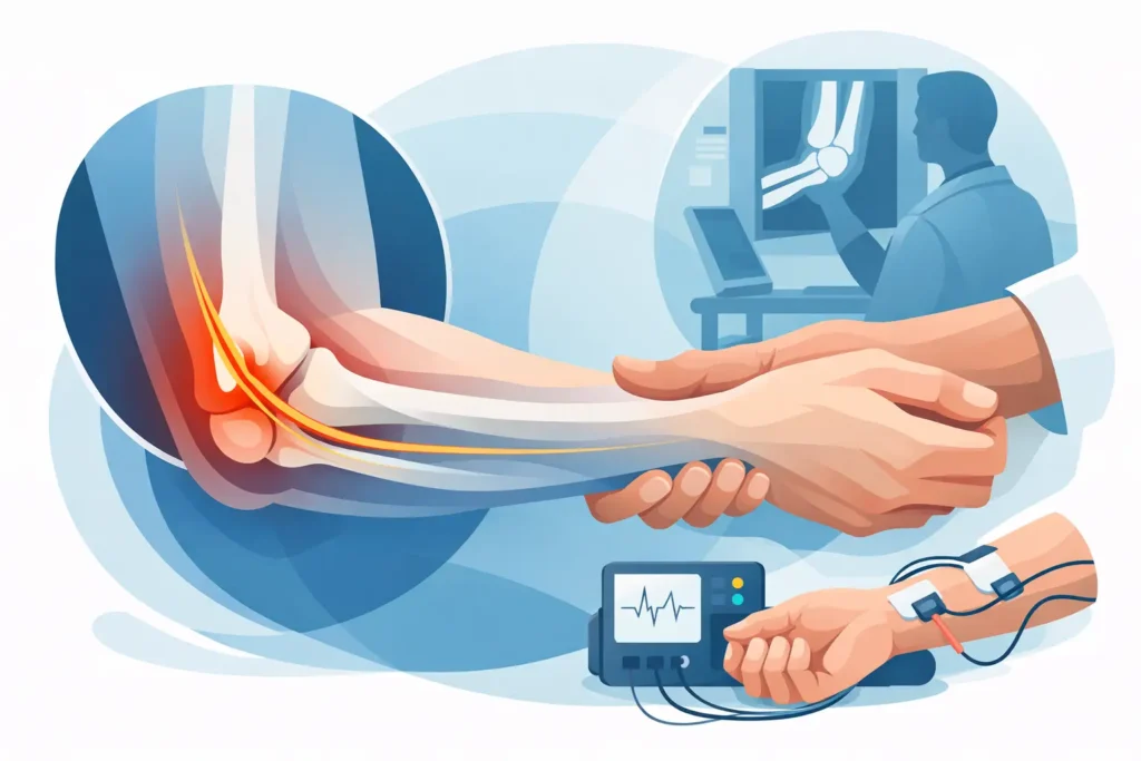 Como diagnosticar túnel cubital