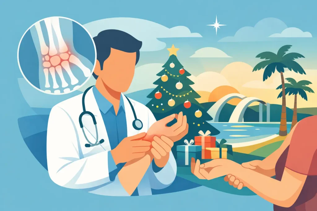 Ortopedista punho Natal: quando procurar