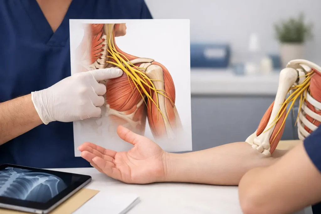 Guia de cirurgia do plexo braquial e indicações