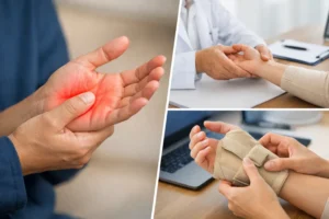 Três causas de dor palmar e quando investigar